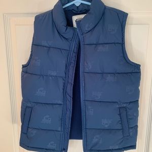 Gymboree boys puffer vest